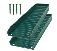 Gutter Splash Guard - downspout splash block,Water Drainage Diverter Down Spout Extender | 2pcs Gutter Drain Diverter to Prevent Soil Erosion for House Foundation Ground Protection