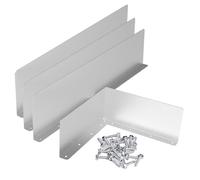 Gutter Valley Splash Guard - de dérivation d'eau de pluie, protection contre les débordements de gouttière, inverseur d'eau pour toit de pour coin de toit en ba