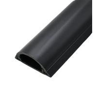 GUTUYEHKEA Cache-câble, Cache-Fil d'angle, Conduit De Fil Ouvert, Chemin Câbles for Rangement, Gestion des for Le Bureau À Domicile(Black,3#)