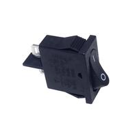 GUTUYEHKEA Commutateur KCD1-110, 21x10 Mm, SPST, 2 Broches, 250 V, 6 A, Interrupteur À Bascule, Encliquetable, Position Marche/arrêt, RS601D1(10 pcs)