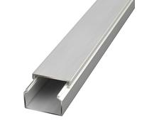 GUTUYEHKEA Couvercle De Câble, Conduit en Aluminium, Fil Ouvert, Mini Goulotte, Cache-Fil Haut-Parleur, Gestion des Câbles for Le Bureau Et La Maison(50 * 25mm)