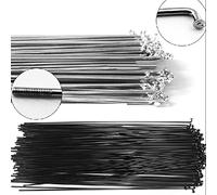 GUTUYEHKEA Rayons de vélo VTT vélo de Route 14G 170 172 262 265 268 270 272 274 293 295 297 mm de Longueur(Black 274mm)