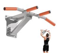 GuuG Barre de Tractions Murale: Montage Mural Multi-Grip Pull Up Bar Barre de Traction Fitness Musculation Multiprise Barre de Tractions Domicile Pull Up Bar Charge 200KG (Argenté)