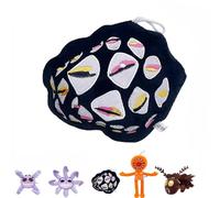 GUUIESMU Doors Floor 2 Plush,Doors Plush,Doors Figure Plush,Monster Horror Game Stuffed Figure Doll for Kids and Adults, Halloween Christmas Birthday Choice for Boys Girls (D)