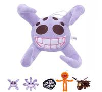 GUUIESMU Doors Floor 2 Plush,Doors Plush,Doors Figure Plush,Monster Horror Game Stuffed Figure Doll for Kids and Adults, Halloween Christmas Birthday Choice for Boys Girls (B)