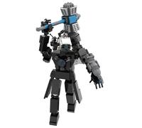 GUUIESMU The New Upgraded Titan Cameraman Building Blocks Toys,Upgraded Titan Speakerman,Titan TV Man,Game Model Figure,Building Block Toys (E)