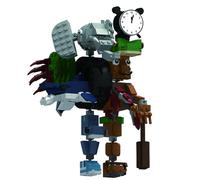 GUUIESMU Tung Tung Tung Sahur Figure,Italian Brainrot Figures,Tralalero Tralala Building Blocks,Building Toy Set,Collectible Figure,for Collection and Decoration (861)