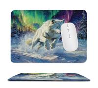 Guuogxan Petit Tapis de Souris Compact Aurore du Loup 340 x 280 mm bn-547