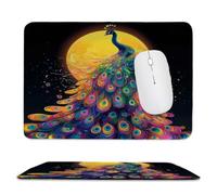Guuogxan Petit Tapis de Souris Compact Couleur Paon 420 x 350 mm bn-509