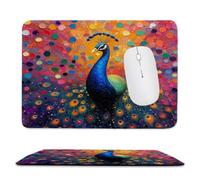 Guuogxan Petit Tapis de Souris Compact Paon 250 x 200 mm bn-508
