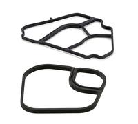 GuusCar FOR BMW 1/3 / 5 / X3 Engine Oil Filter Housing Gasket 2 PCS 11427787699 11427787695