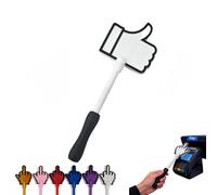 GUUTHQOR Credit Card Wand Holder, Thumb Contactless Stick Design, 3D Printed Payment Card Case, Fun Checkout Access Tool, Portable Cards Holder for Store Shopping and Party Prank Use (Thumb)