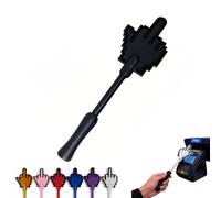 GUUTHQOR Credit Card Wand Holder, Thumb Contactless Stick Design, 3D Printed Payment Card Case, Fun Checkout Access Tool, Portable Cards Holder for Store Shopping and Party Prank Use (Black)