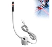 GUUTHQOR positionnement magnétique Lampe de Quilting,Lampe de Couture,Voyant Indicateur de Matelassage pour Machines à Coudre de Positionnement Point/Ligne/Croix Laser Réglable (Straight Line)