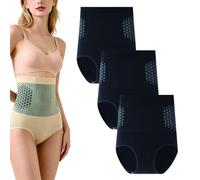 GUUTHQOR Short Sculptant Pauraju,Pauraju Thermogene Shorts De BrûLage De Graisse,Short Sculptant ThermogéNique BrûLeur De Graisse Pauraju,Thermogenic Fat Burning Shaping Shorts (Black 3pcs,Grand)