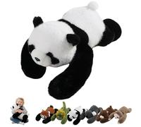 GUUTHQOR Weighted Stuffed Animal for Kids & Adults,The Panda Weighted Animal Plush,Hugging Pillow for Anxiety Relief&Sleep Support, Sloth Panda Koala Dinosaur Cuddly Toy (Panda,45cm)