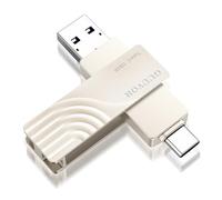 GUUVOR 128 Go Double clé USB C, Type C 3.1 et USB 3.2 Clé USB, clé USB C 2 en 1 OTG Pendrive USB C Memory Stick pour Huawei/Samsung/Type C Android/Mac Pro/PC