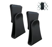 GUUZETU Support de téléphone avec Vue sur la Raquette - Ne manquez jamais Votre Moment Gagnant, Support de caméra de Tennis imprimé 3D, Enregistrement de Match de Tennis Multi-Angle (2Pcs)