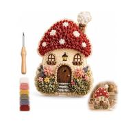 GUUZETU Whimsical Village Kit d'art 3D en tissu (#C)