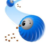 GUUZETU Zoomie Buddy 2.0, coule de Boules de Nourriture avec Couverture en Peluche de Fruits, Touche Intelligente et exécuter Un Jouet de Chien interactif, Boule de roulement Automatique (A1)