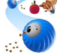 GUUZETU Zoomie Buddy 2.0, coule de Boules de Nourriture avec Couverture en Peluche de Fruits, Touche Intelligente et exécuter Un Jouet de Chien interactif, Boule de roulement Automatique (A1-2)