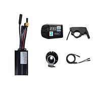 Guvkeug Système de contrôle 26 A 36 V/48 V 500 W/750 W Moteur UKC3 Affichage LCD Contrôleur de vélo électrique Instrument à écran couleur Instrument avec contrôleur universel Petit kit