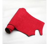 Guvsad Tapis de tableau de bord en daim exquis - Protection solaire - Accessoires de protection pour Nissan Skyline CV35 V35 2002-2007 Infiniti G35 (rouge droite)