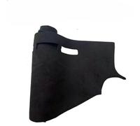 Guvsad Tapis de tableau de bord en daim exquis - Protection solaire - Accessoires de protection pour Nissan Skyline CV35 V35 2002-2007 Infiniti G35 (noir entièrement gauche)