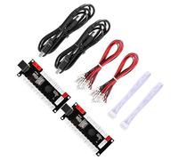 Guwarry Manette de jeu générique à 2 joueurs Zero Delay USB vers Joystick pour MAME & Raspberry Pi 1/2/3 RetroPie DIY Projets Support pour pièces SANWA