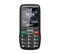 Guwet A2 Telephone Portable Senior, 2G GSM: Pas de 4G ni 5G, Batterie à Haute capacité, Bon Signal, Bouton SOS, autonomie Ultra-Longue, Noir