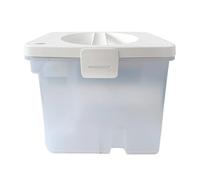 GUWIE Réservoir d'eau Propre d'origine, réservoir d'eau Sale, Compatible for Roborock Qrevo Maxv / P10 Pro, aspirateur Intelligent Humide et Sec des pièces de Rechange(Color:Dirty Water Tank)