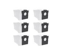 GUWIE Sac à poussière réutilisable, Compatible for Dreame Bot X40 / X40 Pro / X40 Ultra, Robot aspirateur des pièces de Rechange (Color : 6pcs)