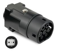 GUWIEYG Adaptateur V2L Compatible avec Kia/Hy-ndai/KGM(Compatible avec Les EV fabriqués en Corée), Adaptateur Véhicule vers Charge 16A 220 V, Déchargeur de Type 2