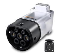 GUWIEYG Adaptateur V2L Compatible avec MG & BYD, Adaptateur de Véhicule à Charger 16A 220V, Adapté pour MG4 & MG5 & MG Marvel R & BYD EVs, déchargeur de Type 2