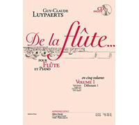 Guy-Claude Luypaerts: de La Flûte Vol.1 - Flute and Piano