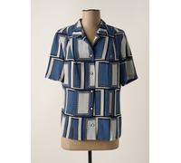 guy dubouis chemisiers et blouses femme de couleur bleu 40