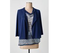 guy dubouis chemisiers et blouses femme de couleur bleu 40