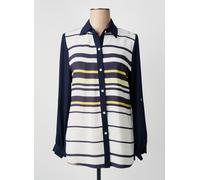 guy dubouis chemisiers et blouses femme de couleur bleu 42