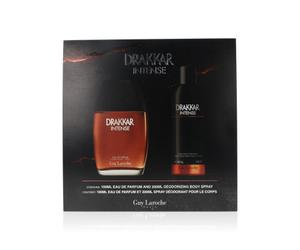 Guy Laroche - Coffret Drakkar Intense Coffret Pour Homme Eau De Parfum 100ml + Déodorant 200ml - Kapao Parfumerie en ligne française