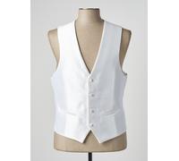 guy laurent gilets homme de couleur blanc