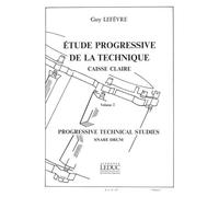 Guy lefevre: etude progressive de la technique - caisse claire vol.2 (percussion solo)