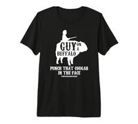 Guy sur Un Buffle ~ Possum Possee drôle T-Shirt Haut de Gamme