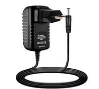 Guy-Tech Adaptateur CA 9 V CC compatible avec Casio CTK-601 CTK-120 Piano Keyboard Câble d'alimentation Chargeur + Prise EU