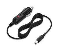 Guy-Tech Adaptateur de voiture 12 V CC de rechange compatible avec Kenwood KSC-35 KSC-35E KSC-35S Li ion Batterie Chargeur rapide Base de charge KSC-15 KSC-19 Radio Voiture Véhicule Bateau Camping-car