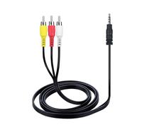 Guy-Tech Câble AV audio vidéo pour caméscope Sony Handycam Hi8/8XR/72x CCD-TRV408e CCD-TRV418 CCD-TRV428 CCD-TRV438 CCD-TRV818 CCDTRV818 CCD-TRV128 CCDTRV128
