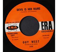 GUY WEST - exit loneliness, enter love / devil is her name 45 rpm single