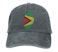 Guyana Flag Ideas Only on Pinterest Men's Women's Adjustable Baseball Caps Yarn-Dyed Denim Hip Hop Cap