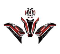 GuyAna Protège réservoir Autocollant Décoratif pour Bouchon De Réservoir De Carburant De Moto, pour Kawasaki pour Versys 1000, pour VERSYS1000(Rosso)