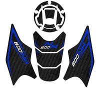 GuyAna Protège réservoir Autocollant pour Bouchon De Réservoir De Carburant De Moto pour CFMOTO CF800NK CF 800 NK 800NK 2023 Autocollants De Protection De Réservoir(Turquesa)