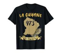 Guyane Pays en Or 973 Fierté Homme Femme Enfant T-Shirt